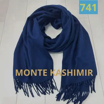 MONTE KASHIMIR 캐시미어 100% 대형 스톨 새상품급