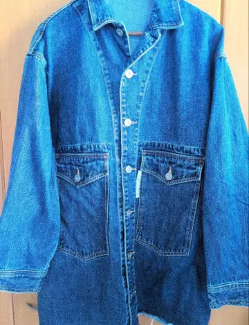 RODEO 진한 데님 블루 빅 사이즈 자켓