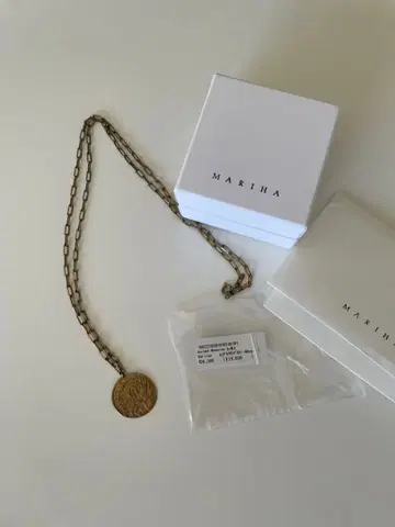 MARIHA 코인 펜던트 목걸이