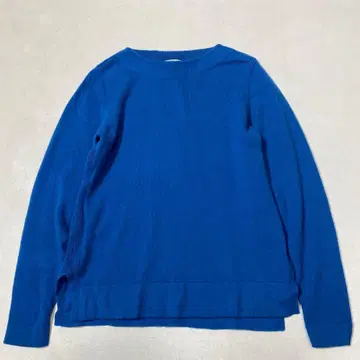 자유구 워셔블 퓨어 캐시미어 밀드 보트넥 풀오버