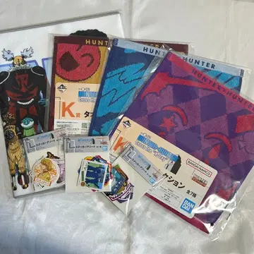 제일복권 HUNTER x HUNTER K상 타월 컬렉션 L상 스티커