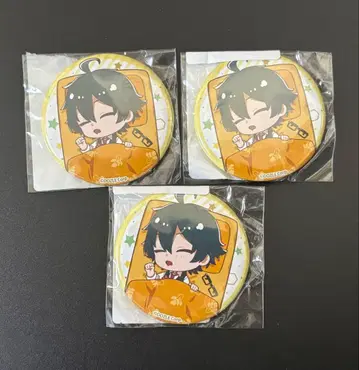 도즈루사 DMM 스크래치 스리부 캔뱃지 온리 3종 세트