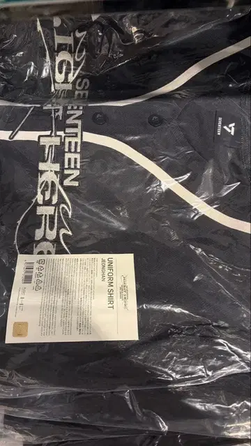 RIGHT HERE 유니폼 JEONGHAN 미개봉 새상품