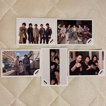 아라시 공식 사진 4 혼합 5매 세트