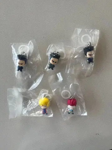 헌터헌터 가챠가챠 메지루시 액세서리 5개 세트 단품 있음