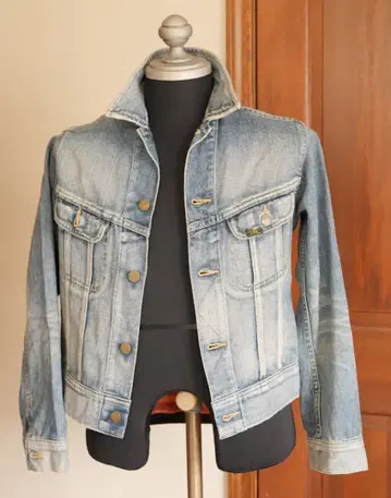 Lee 데님 자켓 라이트 블루 M 미사용에 가까움
