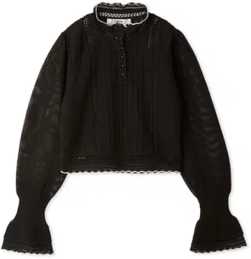 FURFUR 레이스 니트 풀오버