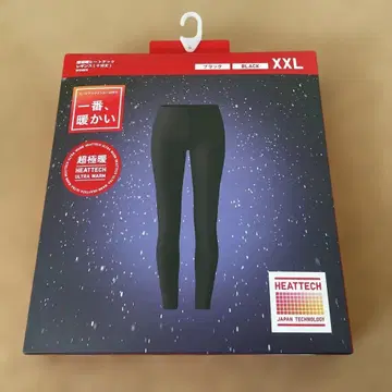 HEATTECH 울트라 웜 히트텍 레깅스 기본 기장 스패츠 블랙 XXL