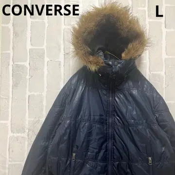 CONVERSE archive 패딩 자켓 L 퍼 시크 스타일 Y2K