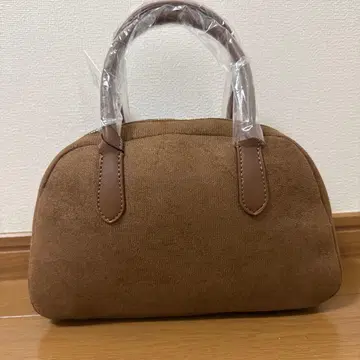 그레일 스웨이드 보스턴 백