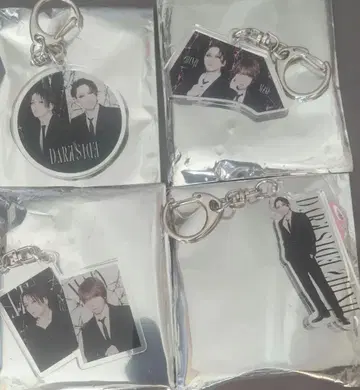 시드 darkSIDE 아크릴 키 홀더 4개 Set