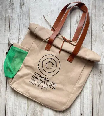 [ 완판템 ] 만박 한정판 UAE 파빌리온 아랍에미리트 토트백