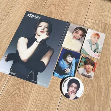 INI 타카츠카 히로무 트레이딩 카드 굿즈 세트