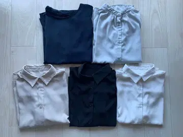 반팔 블라우스 5세트