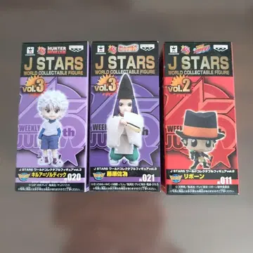 J STARS 피규어 3체 세트