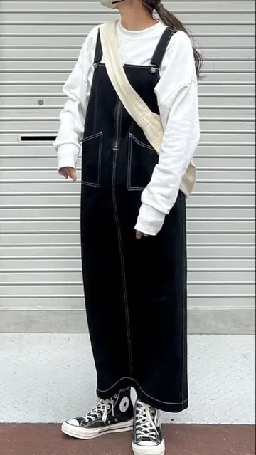 ISOOK 오버롤 스커트