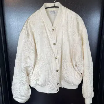 빈티지 indio 태양 자수 블루종