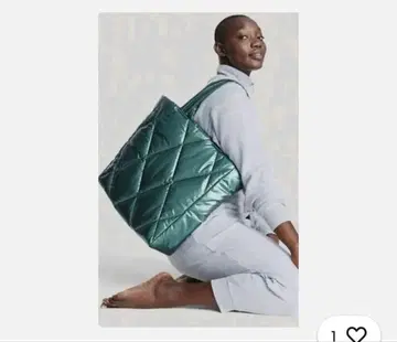 Victoria's Secret 다크 그린 토트백