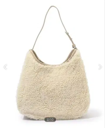 TOMORROWLAND 에코 무스탕 라운드 숄더백