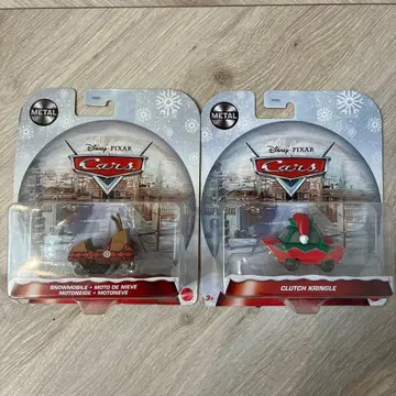 마텔 카즈 크리스마스 2대 세트 미개봉 새상품 미니카 스노우모빌