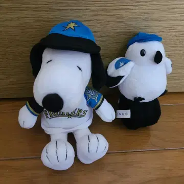 15. [일본햄] 스누피 20주년 유니폼 봉제 인형 시마연가 포함