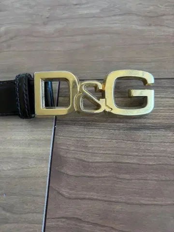 D&G 캐주얼 벨트 골드 컬러 버클