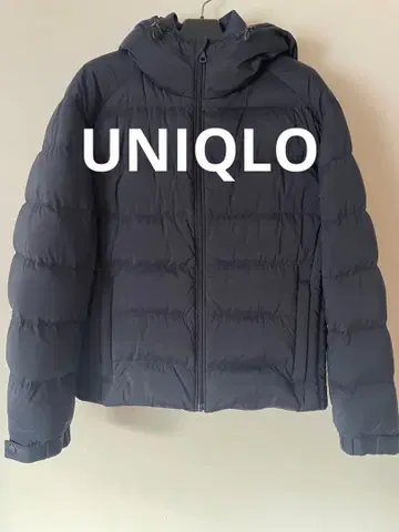 유니클로 / 다운 자켓 네이비 M