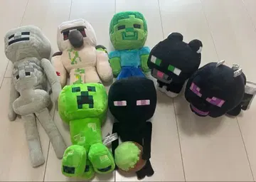 Minecraft 마인크래프트 봉제 인형 7개 세트
