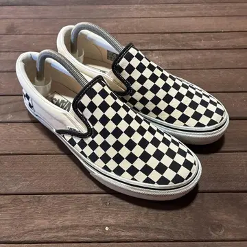 VANS 슬립온 체커 26.5cm V98CLA