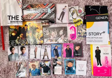 GENERATIONS 제너레이션즈 굿즈 일체 타월 아크릴 스탠드 카드