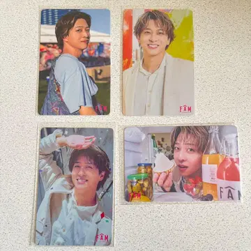 timelesz FAM 테라니시 타쿠토 하라 요시타카 트레이딩 카드