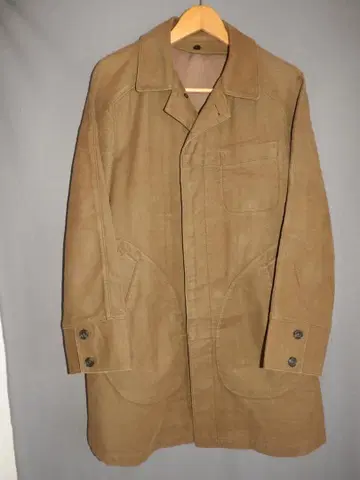 PPFM 브라운 모즈 코트 두꺼운 원단 코튼 구제 의류 레트로 패션