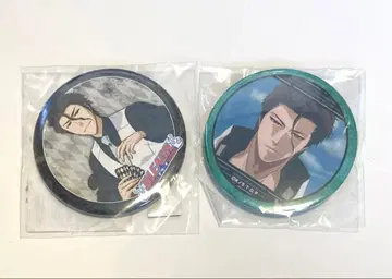BLEACH 아이젠 소스케 캔뱃지 2개 세트