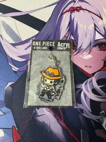 ONE PIECE 원피스 에이스 아크릴 참 스트랩