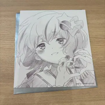 좀비랜드 사가 입장객 특전 그려내린 미니 색지풍 카드 콘노 준코