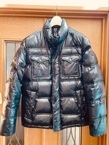 TOMMY HILFIGER 블랙 다운 자켓 S