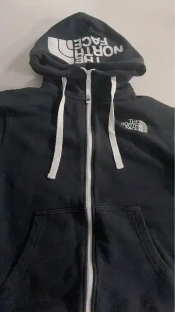 THE NORTH FACE 블랙 후드티 S