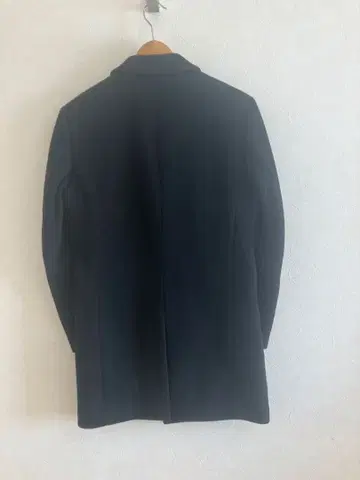 로베르토 카발리 블랙 체스터 코트 M