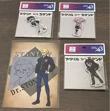 Dr.STONE 플라이트 자켓 아크릴 스탠드 엽서