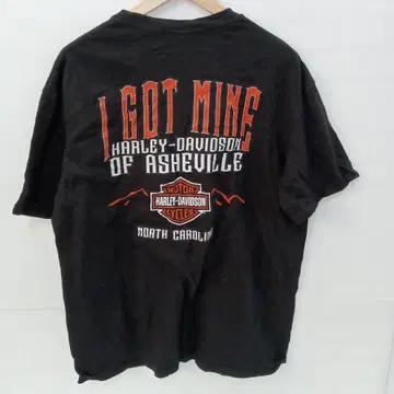 11.22 S382T 할리데이비슨 티셔츠 프린트 패턴 XL
