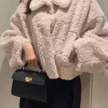 스나이델 보아 숏코트 snidel 겨울