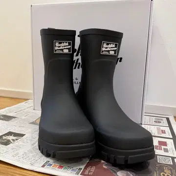 락피쉬 웨더웨어 락피쉬 레인부츠 블랙