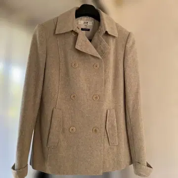 새상품급 23구 자켓 사이즈 40 컬러 그레이 베이지 계열