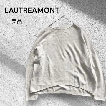 새상품급 로트레아몽 라메 니트 베이지 골드 사이즈 38 봄/가을/겨울