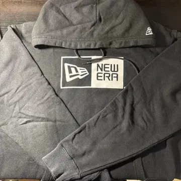 뉴에라 후드티 박스 로고