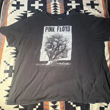 핑크 플로이드 티셔츠 4XL 핑크 플로이드 레어 밴드 티
