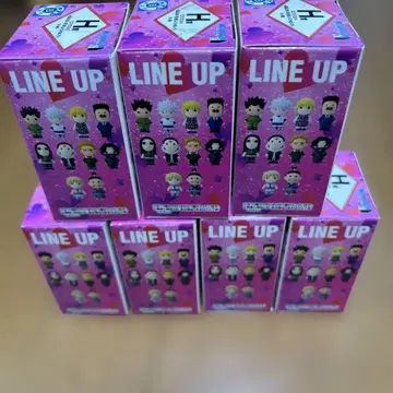HUNTER x HUNTER LINE UP 피규어 H상 7개 세트