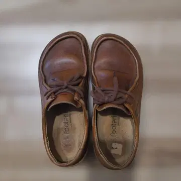 BIRKENSTOCK 브라운 레이스업 신발 24cm