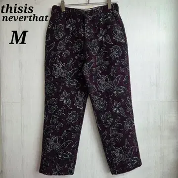 thisisneverthat Flower work pants M