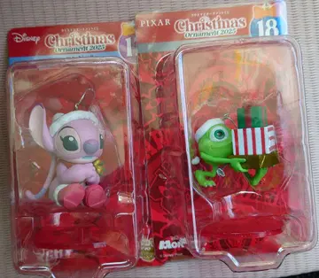 Happy 복권 DISNEY 크리스마스 오너먼트 복권 엔젤 마이크